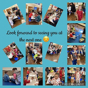 Casgliad o ddelweddau gyda nodyn 'Look forward to seeing you at the next one'